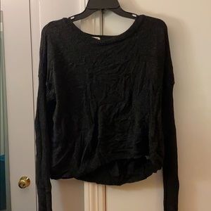 Black sweater